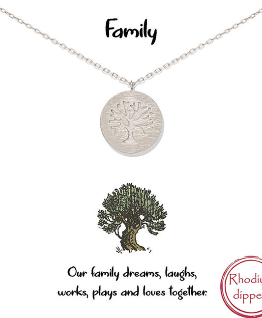Family Tree Necklace