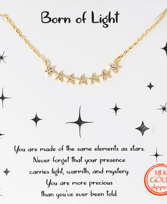 Seven Star Linked Necklace