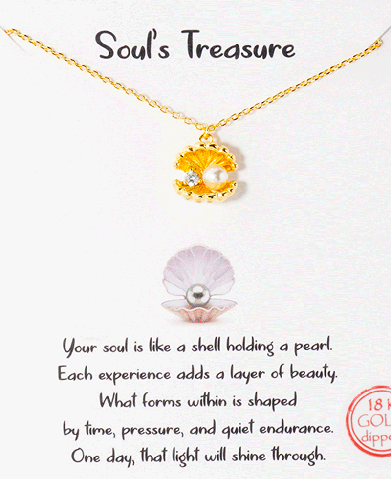 Shell & Pearl Necklace