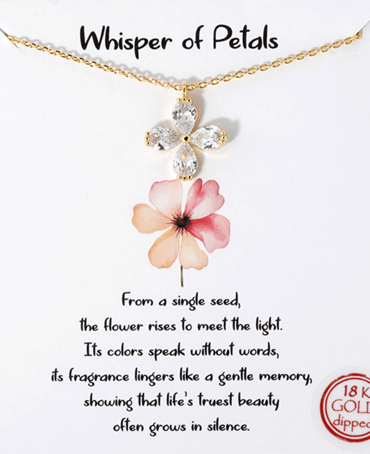 Flower Petal Necklace
