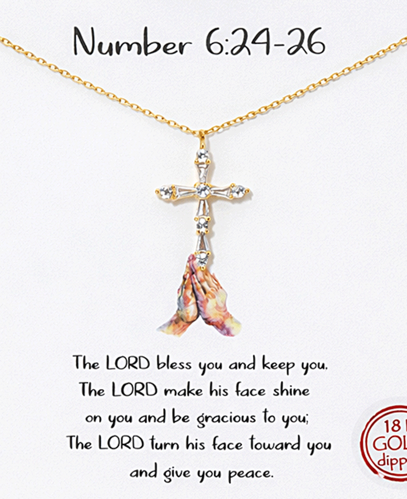 CZ Cross Necklace