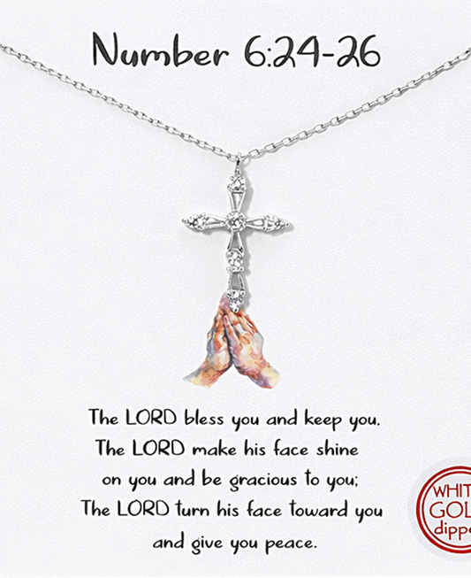 CZ Cross Necklace