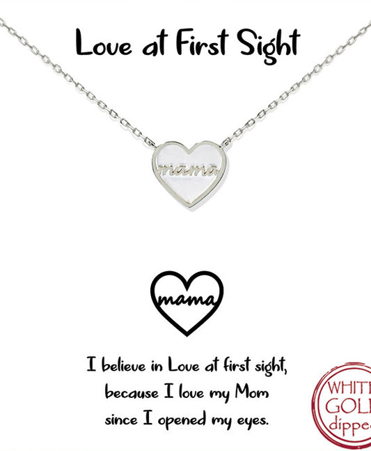 Mama Heart Necklace