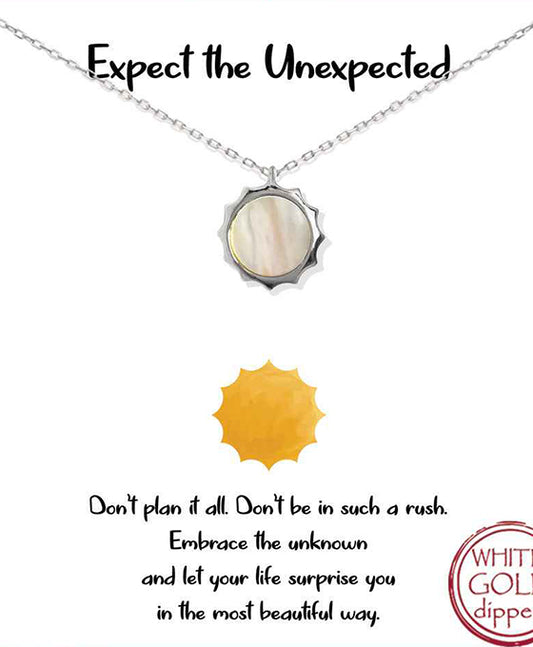 Sun Pendant Necklace