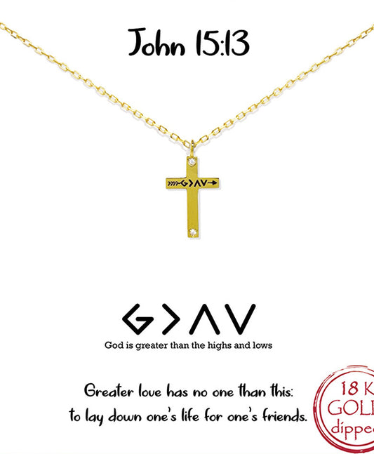 Cross Pendant Necklace
