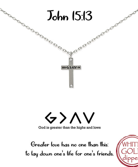 Cross Pendant Necklace