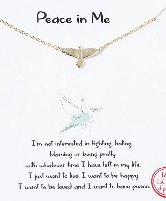 Pigeon Necklace