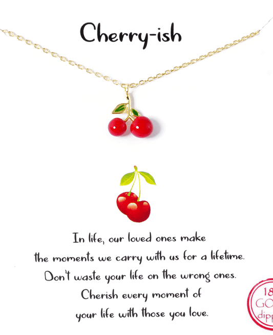 Cherry Pendant Necklace