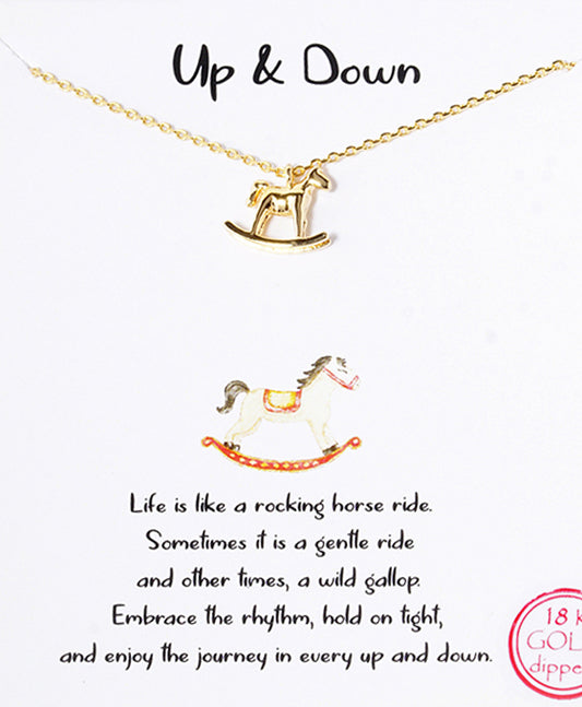 Rocking Horse Necklace