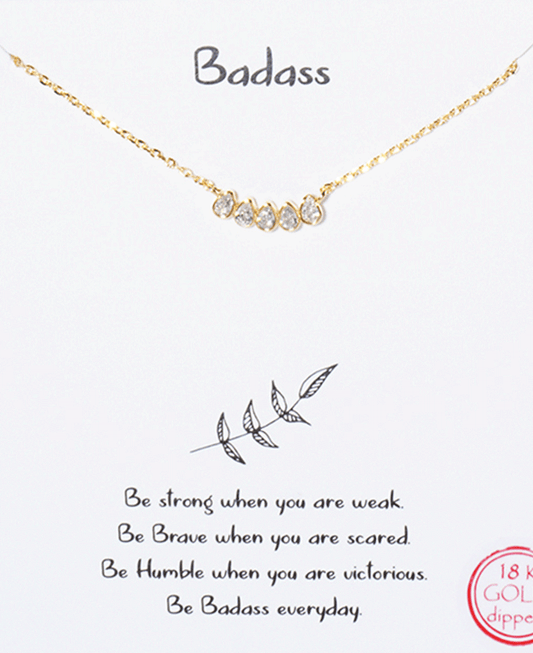 Five Oval CZ Necklace