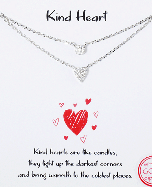 Layered Heart Necklace