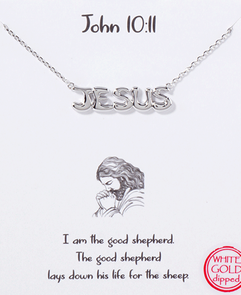 JESUS Word Necklace