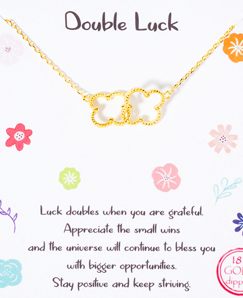 Clover Linked Necklace