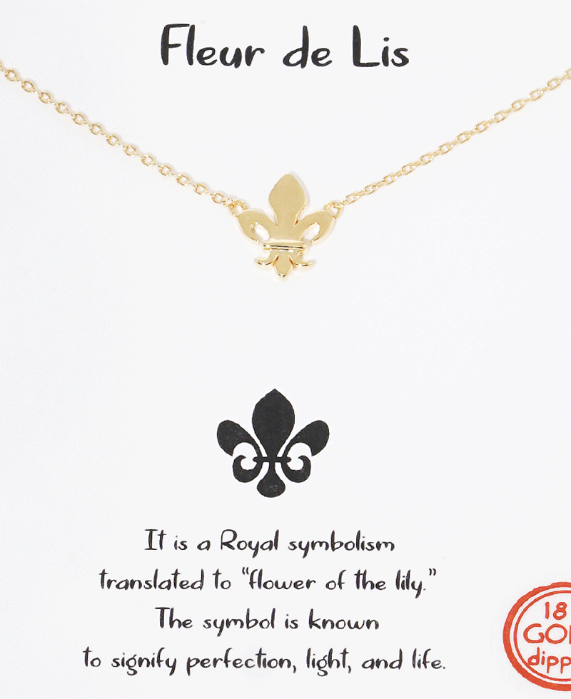 Fleur De Lis Necklace