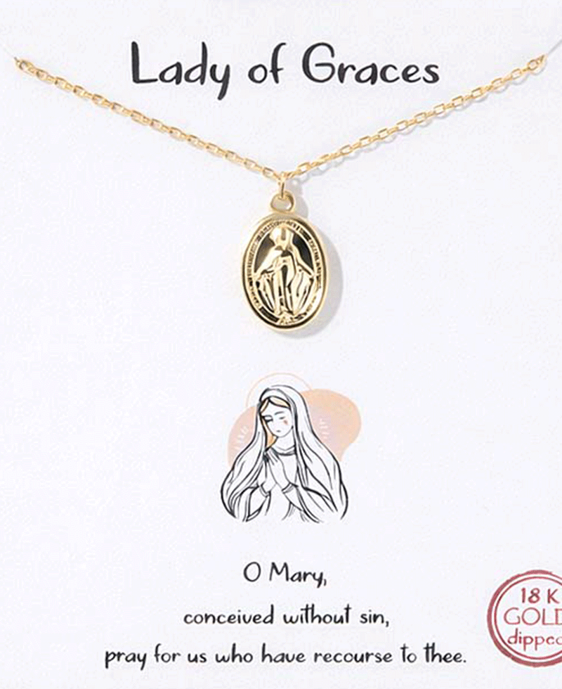 Miraculous Medal Necklace