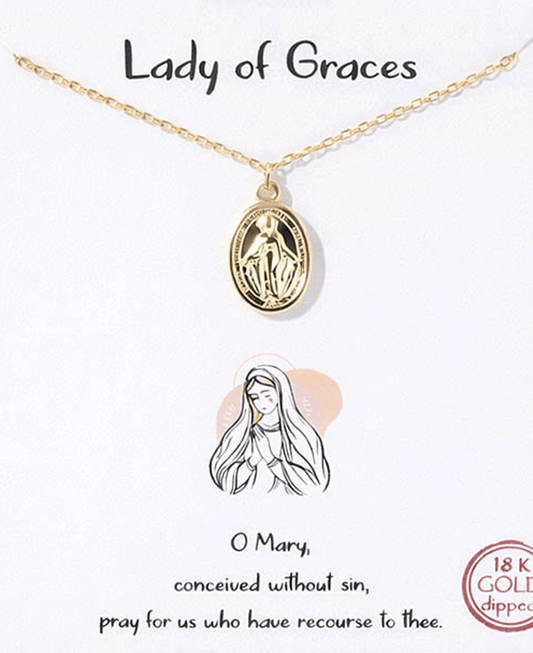 Miraculous Medal Necklace