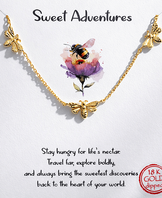 Bee Station Necklace