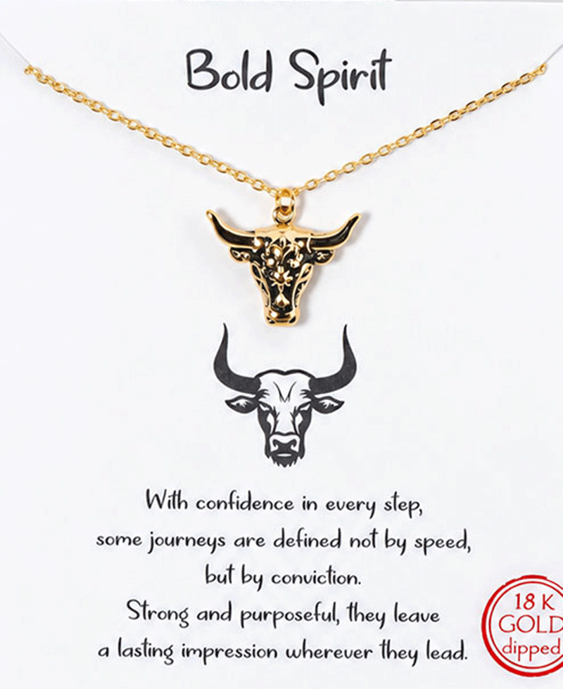 Bull Head Necklace