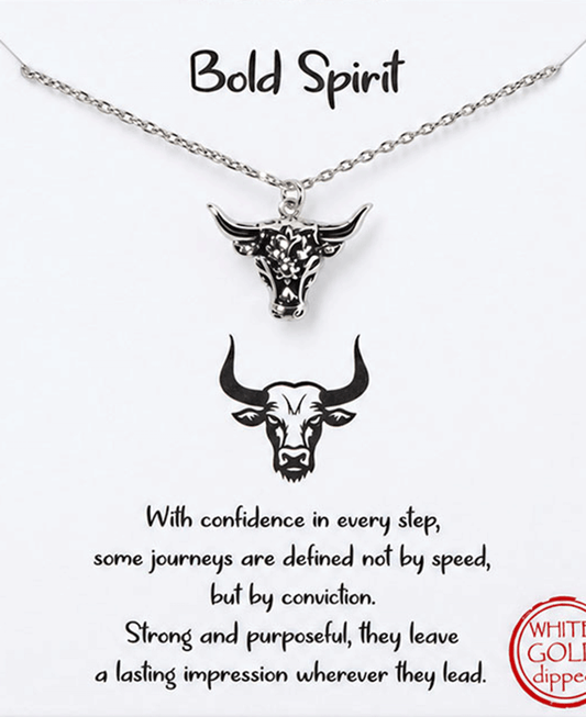 Bull Head Necklace