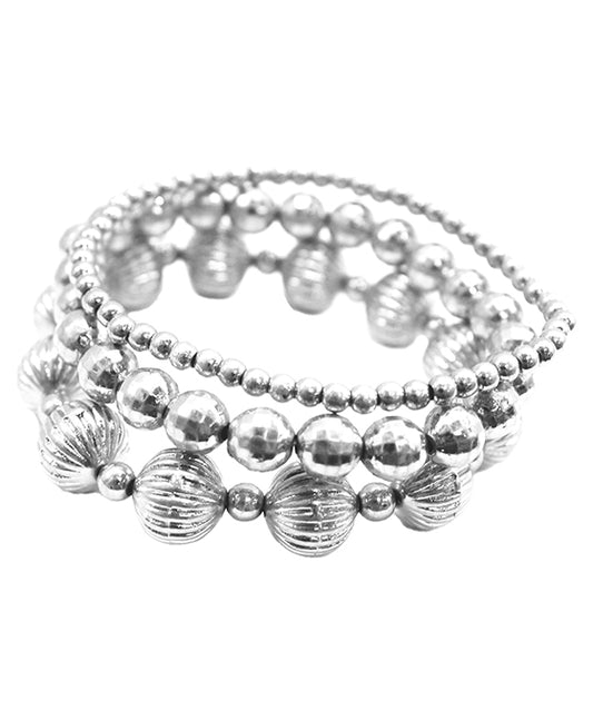 Multi Ball Stretch Bracelet