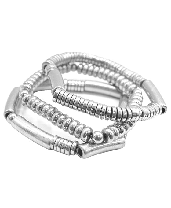Multi Bead Stretch Bracelet