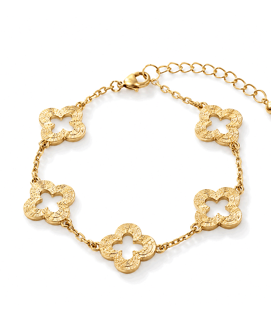 Open `Clover Chain Bracelet