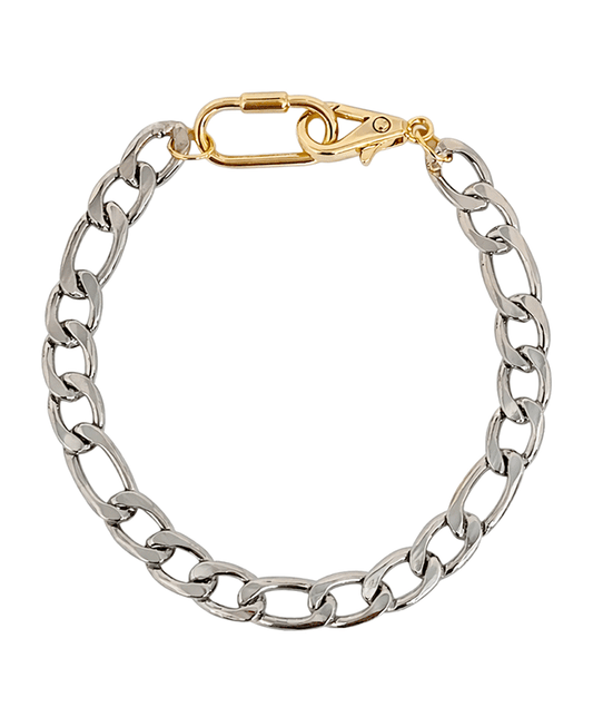 Carabiner Style Clasp Link Bracelet