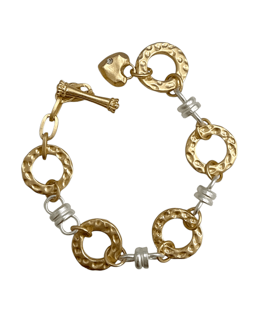Multi Linked Metal Bracelet