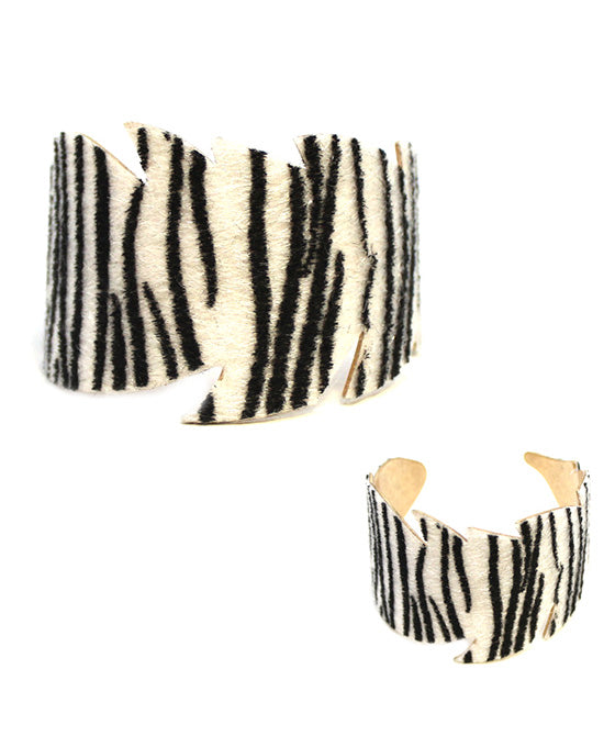 Animal Print Cuff Bracelet