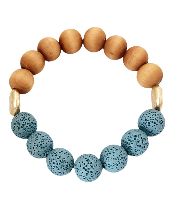 Wood Stretch Bracelet