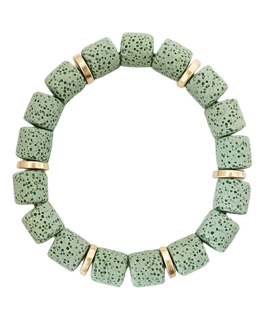 Wood Stretch Bracelet