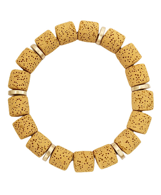 Wood Stretch Bracelet
