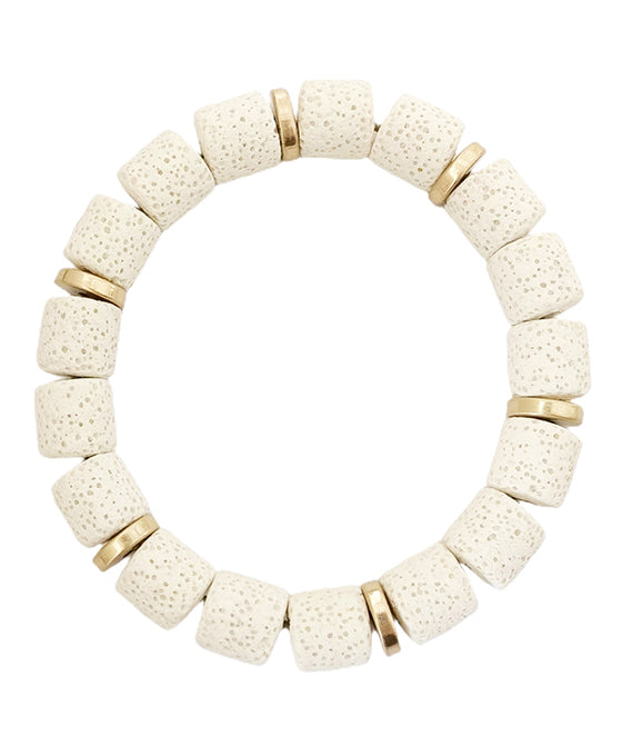 Wood Stretch Bracelet