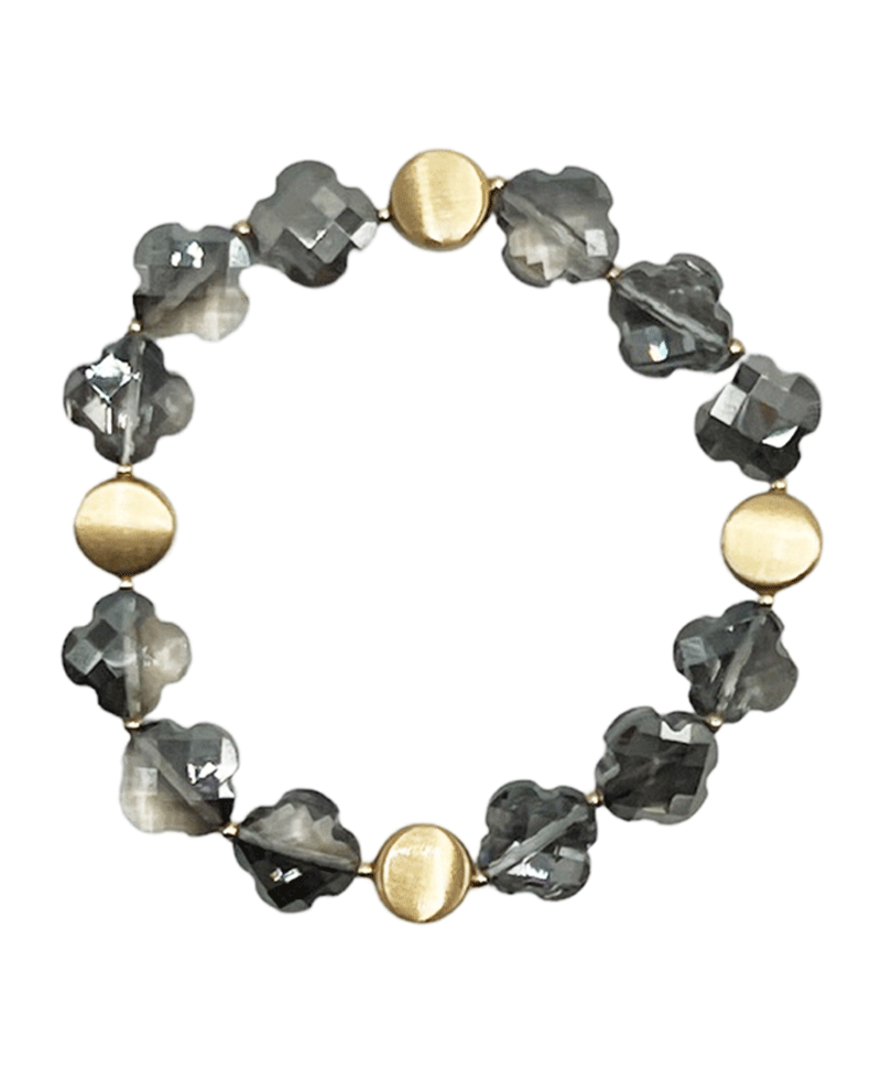 Acrylic Clover Bracelet