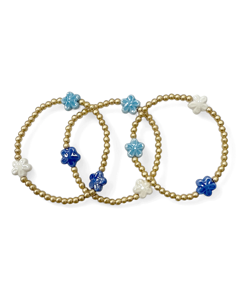 CCB w/ Multi Color Flower Bracelet