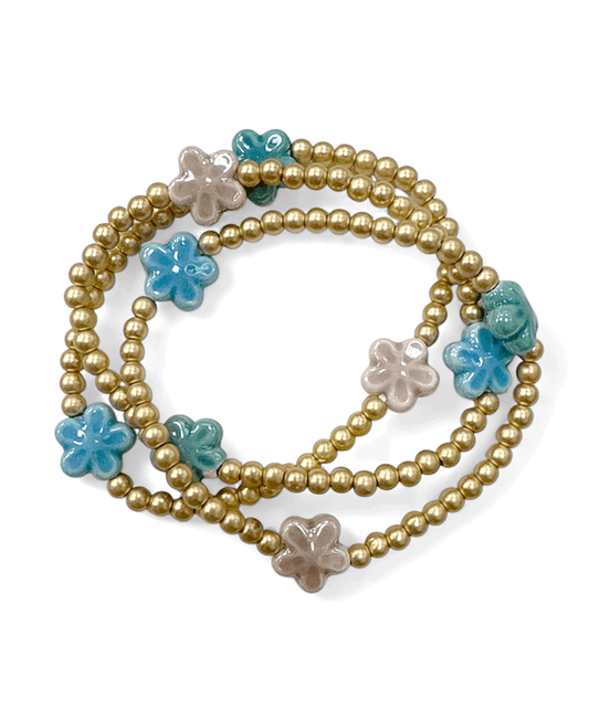 CCB w/ Multi Color Flower Bracelet