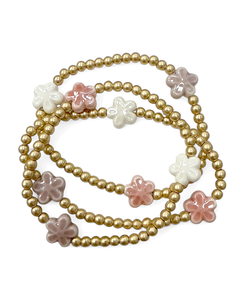 CCB w/ Multi Color Flower Bracelet