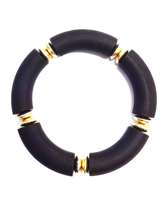 Wood & Metal Bracelet