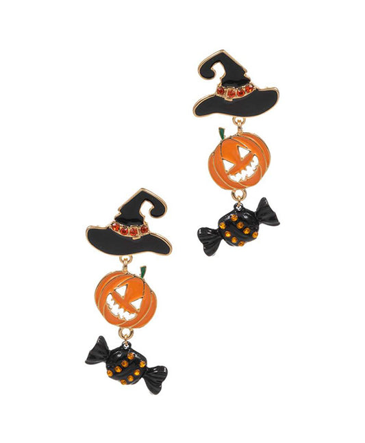 Halloween Post Earring