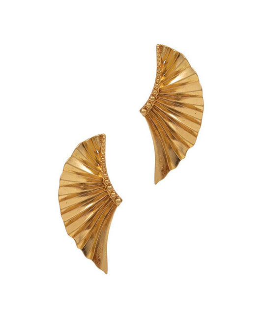Angel Wing Shaped Vintage Metal Earring