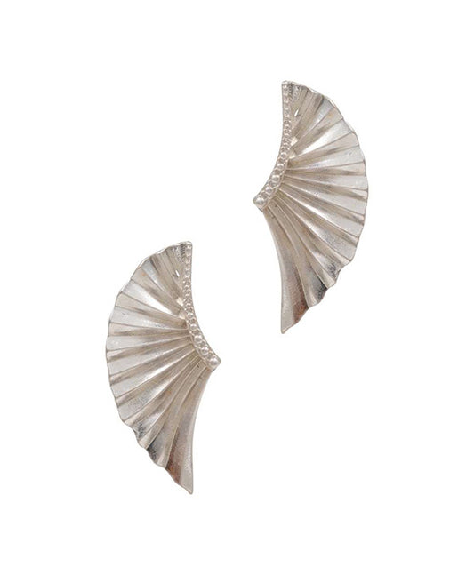Angel Wing Shaped Vintage Metal Earring