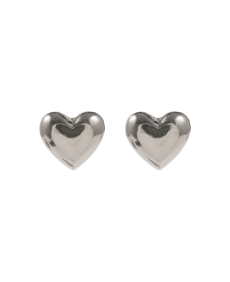 Puffy Heart Hypo Titanium Post Earring - 0.75"