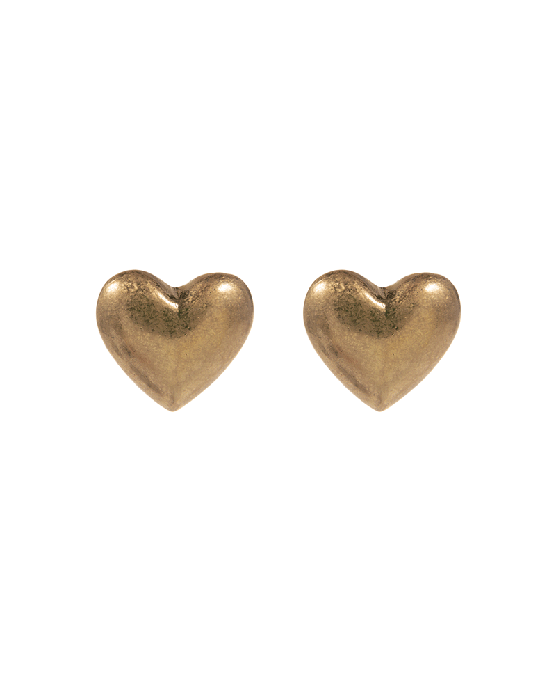 Puffy Heart Hypo Titanium Post Earring - 0.75"