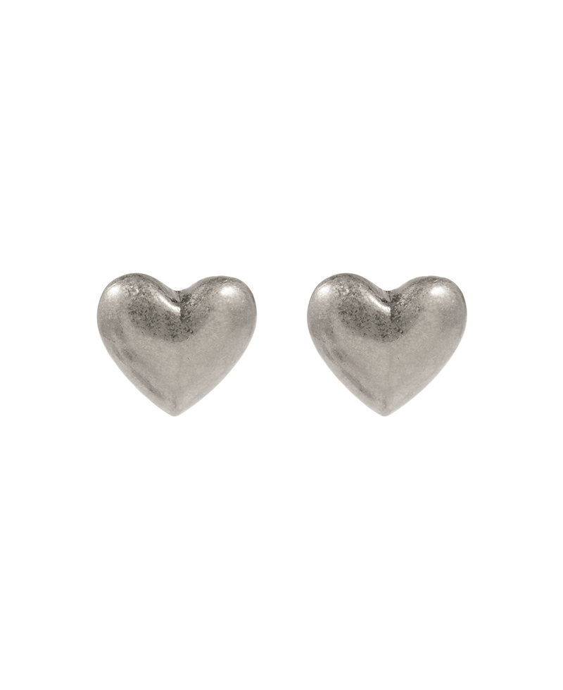 Puffy Heart Hypo Titanium Post Earring - 0.75"