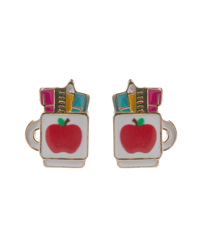 Pencil Cup Hypo Earring - 0.75"
