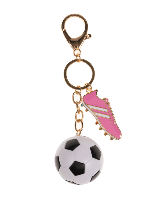 Soccer Ball w/ Shoes Bag Charm
