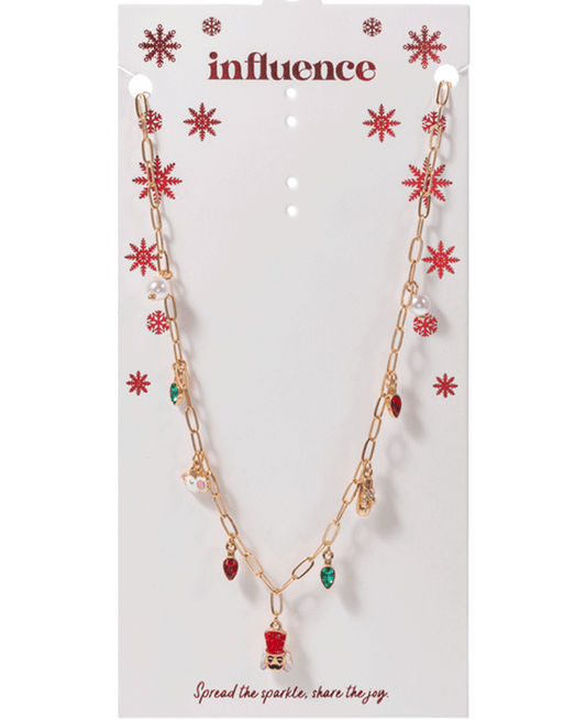 Christmas Icons Chain Necklace - 18"