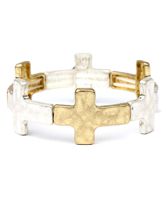 Handcraft Cross Bracelet