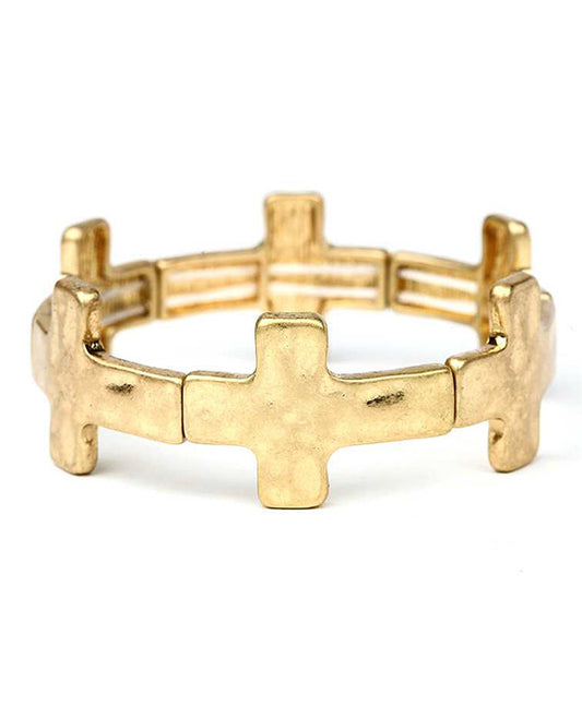 Handcraft Cross Bracelet
