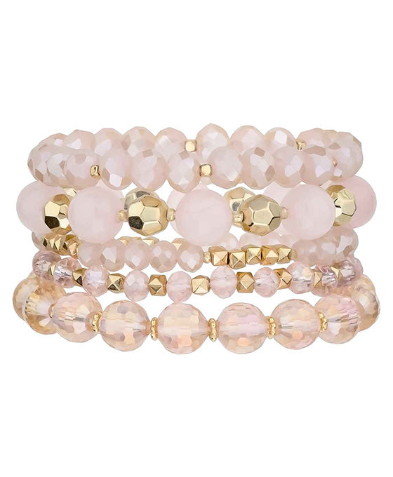5 Strands Stackable Stretch Bracelet
